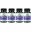 Swanson Orotate锂抗氧化剂 Mood 情感健康行为记忆支持补充剂 5 mg 60 Veggie Capsules (Elemental Lithium) 4 Pack