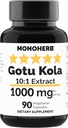 MONOHERB Gotu Kola 提取 1000毫克 - 90 个植物卡普尔
