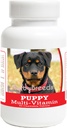 健康育苗 Rottweiler 小狗 多维他命牌匾 60 个数