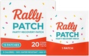Rally Patch 30-Pack – 为单身派对、女孩旅行、节日、晚间活动、旅行要点、会后支助单独包装的政党回收补丁(30包)