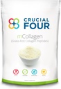 Crucial FOUR - mCollagen (格拉斯联邦柯拉根百合药粉) - 氨基酸 - 完美的体育恢复蛋白补充剂 - 支持头发,皮肤,钉子,以及联合健康 - 有机和非GMO (16oz)
