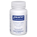 纯封装 Cortisol 冷静 - 支持 Cortisol 健康与放松 - 包含 Ashwagandha & L- Theanine - 休息 - 60 封装