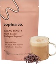 Copina Co. Cacao Beautiful Vegan Collagen Booster 饮料混合剂:植物类的Collagen 支持 Smoothie 饮料 Vegan Creamy Bliend QQ Cacao Flavor 1 Bag - 每袋25种服务