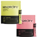 氢水 + 电解质 饮用Mix Raspberry和Lemon Lime Bundle 50 配有分子氢的高级水分包(H2)、钠、钾、镁、钙和矿物