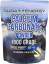 Duda Energy FGcc1f 食物等级 97+% 碳酸钙,来自地液石,1磅.
