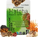 粉末维生素有机仪式 蘑菇 Matcha 认证无农药 草药 钴 第I和第III类 8 水果 肉剂 蘑菇 为β-Glucans 重点文摘和豁免 30 种服务