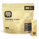 SALTT Electrolytes Powder Packets (Caramel Vibes - Chocolate Caramel) 30 Stick Packs - Easy Dissolve, No Clumping - Essential Minerals - Hydration Packets - Zero Sugar - Gluten Free, Vegan & Kosher