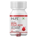 INLIFE 含维生素C、E、B12、锌和硒的乳铁酸补充剂