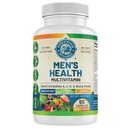 Mens Daily Multivitamin Multiminal 补充能源,焦点,Stamina和性能. 以30+营养剂、水果和能源混合剂为男性制作。 男子维生素 60 Capsules,美国制造。