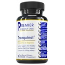 Prime Research Labs Tranquinol - 支持深眠和冷静心灵的自然睡眠援助补充 - 镁、涡轮、柠檬浆和沙发提取 - Pure Vegan - 90 Plant-Source Capsules
