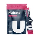 UCAN Hydrate Electrolyte Drink Mix (Berry, 12 Stickpacks) Sugar-Free, Keto-Friendly, Vegan, Non-GMO, Gluten-Free Electrolyte Powder with Potassium & Magnesium for Runners & Athletes