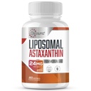 Liposomal Astaxanthin 补充24 MG,最大吸收,抗氧化剂强于VIT C,Non-GMO和Gluten Free - 60 Softgels(2个月供应)