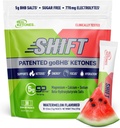 真正的 Ketones BHB 外源 Ketones 饮用 Mix Packets Keto 电解片 Powder Packets 无糖 配有 4 主快快电解片+水解 专利的 Keto BHB - 30 伯爵 西瓜