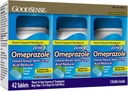 GoodSense Omedrazole 延迟释放 凝胶片 20 mg, Cool Mint, 治疗频繁的心脏灼伤, 减酸剂, 心脏灼伤药物, 42 counter
