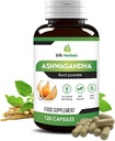 Ashwagandha Capsules 120 自然的 Ashwagandha 根 整体福祉