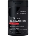 体育研究-Lutein和Zeaxanthin Capsules-用Lute-Gen®和有机椰油制作的眼科健康支持补充剂-Vegan 友好与非GMO验证-120 Veggie软胶