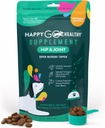 Hip & Communicipal Supplors for Dogs QQ 帮助康复和老年狗的联合健康与移动支持 QQ自然成份,美味的 Kipble 狗食品 Topper QQ 60-Count Pack