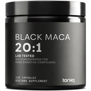 Black Maca Root - 超高可能性 20:1 提取 - 单一起源,野生和高度集中 - 第三方实验室测试 - 120 Capsules