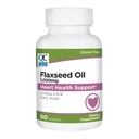 质量选择 Flaxseed Oil 1000 mg 软胶 – 冷压,植物来源 Omega脂肪酸 – 120 Easy-to-Swallow Softgel – 无人工颜色或防腐剂