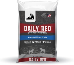 Daily Red Feature Wellness, 强化矿物混合马匹补充品, 25lb 补装袋