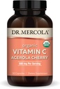 Mercola Organic Vitamin C Acerola Cherry博士,30名服务员(90名卡普尔人),500毫克