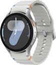 Samsung Galaxy Watch 7 44mm LTE AI Smartwatch w/Energy Score, Wellness Tips,心率跟踪,睡眠监视器,Fitness Tracker, 2024, Silver [美国版本,1Yr制造者保证]