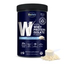 生物化学 100% Whei Isolate蛋白 - 香草 Flavor - 15.1 Ounce - 支持免疫健康 - 易消化 - 刷新味道 - 20g 植物蛋白 - 氨基酸