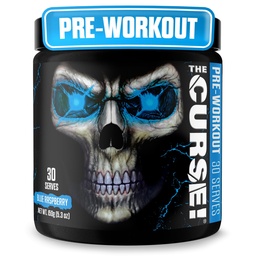 JNX 移植诅咒! 男、女、咖啡因、Beta-Alanine、Creatine、L-Citrulline、30名服务员、蓝莓火焰 — 助力能量、力量和焦点