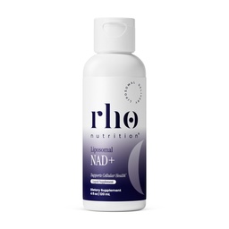 Rho 营养 Liposomal NAD+ – 设计用于帮助支持吸收的液体补充剂 – 主动形式的NAD+ 帮助支持正常细胞健康、健康衰老、能源代谢和总体生命力