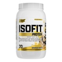 Nutrex Research IsoFit Whey 蛋白质粉末即时化 100% Whey 蛋白质异质化 30 services (Pack of 1), Bananas Foster).