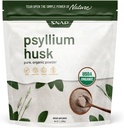 Snap 补充 Psyllium Husk USDA 有机粉,支持健康胶,清洁消化系统,艾滋病消化健康,非GMO,纯有机粉,2LB