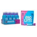 BIOLYTE 电解质 饮料和四水合物 饮料混合剂 - 由医生制成的FSA & HSA 电解质 液体,还水粉包装,女性和男性必须有化学疗法 - Berry, 12瓶, 16棒