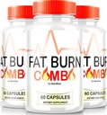 (3 pack) Fat Burn Combo Capsules, Fat Burn Combo Keto公式,实现健康外观体的所有自然体重损失补充, Keto Fitness Pills, 官方评论 (180 Capsules).