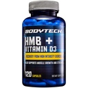 有机体HMB + 维生素D3 - 支持肌肉生长和强力(120个蔬菜罐头)