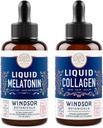 WINDSOR BOTANICALS 梅拉图宁和柯拉根液态休养和修复