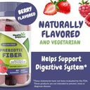 健康 健康 混合莓 Frawried Prebiotive Fiber Gummys - 支持消化系统 Gut清洁,便秘救济 - 协助体重损失计划 - 大口味和容易吞咽