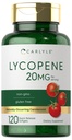 Carlyle Lycopene → 20mg → 120 Softgels → Non-GMO & Gluten 免费补编