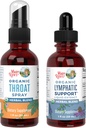 MaryRuth 有机咽喉喷洒(无味)和Lymphatic Cleanse Drops − USDA 有机、清洁标签项目