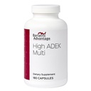 Bariatric Advantage High ADEK 多剂 - 治疗Bariatric外科病人 - 多维生素与维生素A,D,E,K & Trace Minerals - 100 %+ ADEK的DVD - 180卡普勒