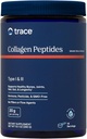 Trace Minerals Collagen Peptides - 健康骨骼和联合支持 - Collagen 补充 硬头发、钉子和皮肤 - 粉末补充 支持古特健康 - 不受欢迎,286g(14种服务)