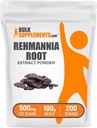 Bulk Assupports.com Rehmannia 提取粉末,出自 Rehmannia Root, 草药补充剂 - Gluten Free, 100 mg / service, 100g (3.5 oz) (Pack of 1).