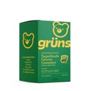 Gruns Super Greens Gummy Bears - 有机螺旋藻和氯麻黄,消化性健康预生,20+维生素和矿物 - 14枚切片 - 112枚古米