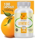 维生素C 1000 mg 100 卡普尔(2瓶)