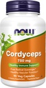 食品补充品,Cordyceps sinensis)750 mg,健康免疫支持*,90 Veg Capsules
