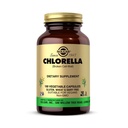 Solgar Chlorella - 100 蔬菜瓶盖 - 最大吸收 - 非GMO, Vegan, Gluten Free, Kosher - 100 服务