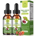 TMG 补充1000MG - 三甲基甘氨酸液滴,贝氏高吸附,支持甲基化,肝脏健康与认知,非GMO,Vegan,血橙Flavor, 1 Fl.Oz(2 Pack)
