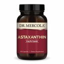 Mercola Organic Astaxanthin博士 - 4 mg Astaxanthin - 强抗氧化剂支持 - 有机微藻提取 - 非GMO,无糖和无豆 - 90 capsules (90 series)