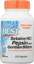 最佳博士, Betaine HCL Pepsin & Gentian 位数