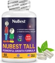NBest Tall QQ支持骨强力,骨健健壮,增强免疫力和全身健康与钙,Collagen,以及草药对5岁+和9岁60个Capsules