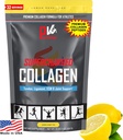 PhysiVantage 超充电Collagen Peptides Powder - 联合、Tendon、支架、和皮肤健康水解Collagen - 柠檬蜂蜜茶、Keto、Paleo、16oz → 与维生素C、BCAAs、草药加固